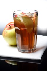 Close up of drink- studio shot