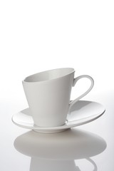 Close up of empty cup