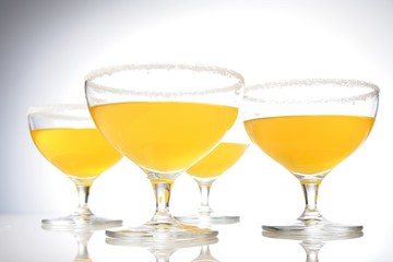 Studio shot of drinks - close - up