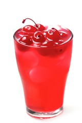 Studio shot of drink on white background