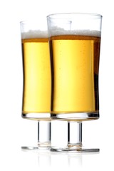 Pint of beer - studio shot