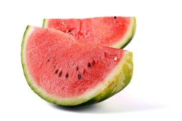 Watermelon on white background  - studio shot