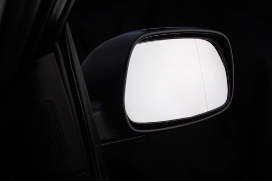 Cloae up of car mirror