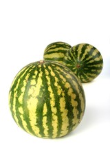 Watermelon on white background  - studio shot