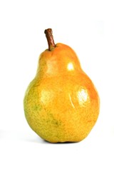 Pear on white background - studio shot
