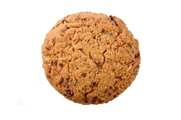 Cookies on white background- studio shot