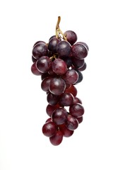 Grapes on white background - close-up