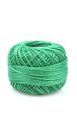 Ball of string on white background