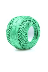 Ball of string on white background