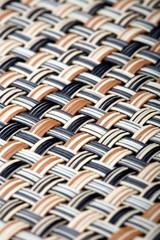 Fabric mat close-up - texture