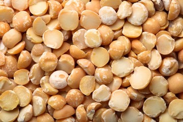 Lentil background - close up