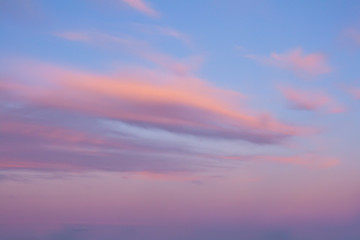 color cloudy sky. natural background.