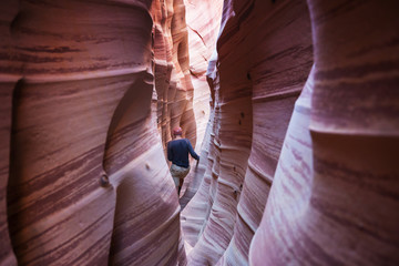 Slot canyon