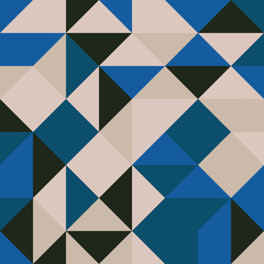 Pattern with random colored Diamonds Generative Art background illustration