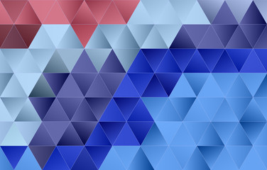 Fototapeta premium Abstract Low-Poly background. triangulated texture. Design 3d. Polygonal geometrical pattern. Triangular modern style