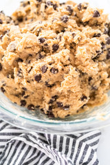 Baking cookies