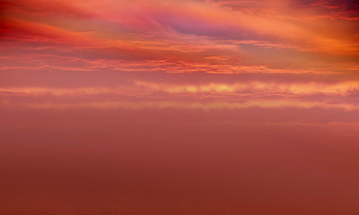 Sunset sky background, beautiful sunset background