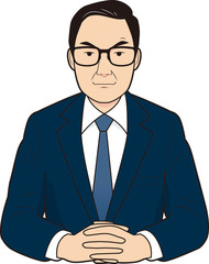 関心のある男性面接官