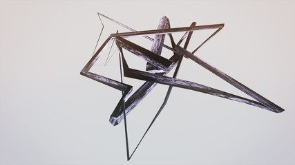 Abstract Art • DYSTOPISCHE ÄSTHETIK“ [N°002] • Fraktale Grafik Serie ⁞ 3D Illustration