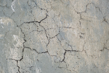 Weathered old grey cracked background with rough surface.