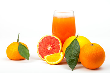 vitamin c , orange and grapefruit juice 