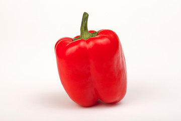 red pepper isolated on white background