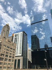 Fototapeta na wymiar Chicago Reflections