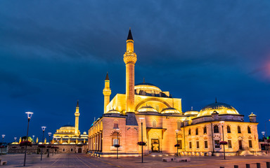 Fototapeta na wymiar Selimiye Mosque in Konya, Turkey