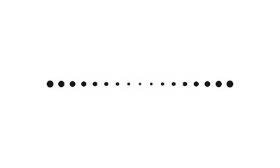 dotted line simple shape vector symbol icon design. 
