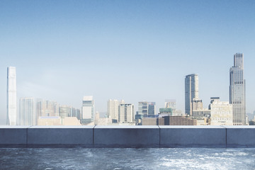 Beautiful San Francisco skyline