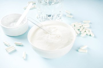Three types of collagen