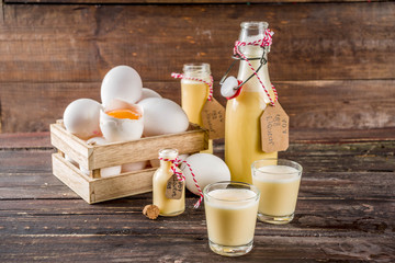Homemade egg liquor
