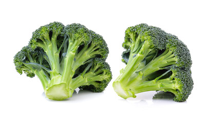  broccoli on white background