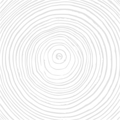 Tree rings background, cut tree trunk, wooden texture, lumber concept. Vector graphics.