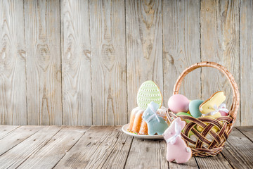 Easter holiday greetings background