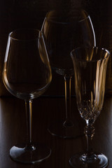 Still life di bicchieri