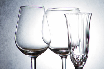 Still life di bicchieri