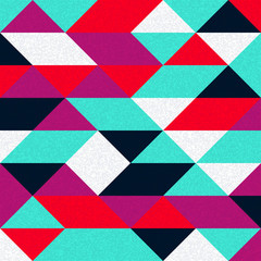 Pattern with random colored Diamonds Generative Art background illustration