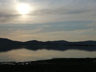 sunrise view over the World