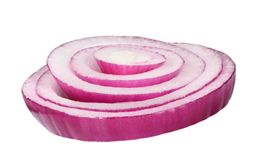 red onion rings