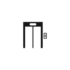 Lift icon template design. vector illustration 