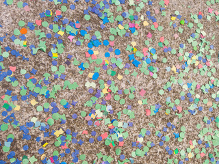Carnival Carneval Confetti Party Fest NYE New Year Eve Floor