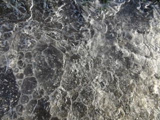 gefrorenes Wasser - Eis in der Natur