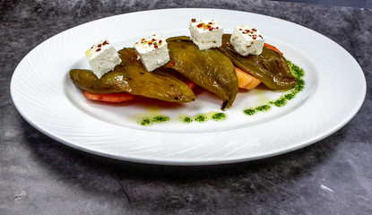 Roasted peppers