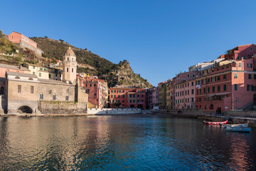 Vernazza village, Cinque Terre, Italian Riviera