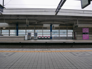 Train platforms of Japan
