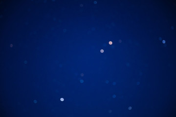 Obraz na płótnie Canvas Milky way stars on a dark night sky. Blurred, out of focus image.