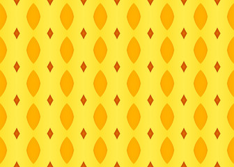 Seamless geometric pattern design illustration. Background texture. Used gradient in yellow, brown colors.