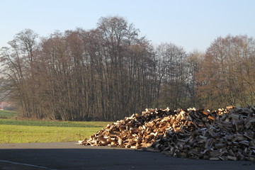 Industrie bois de chauffage