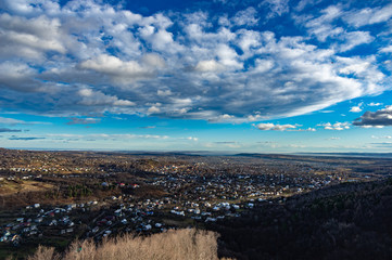 A small town in the Carpathians